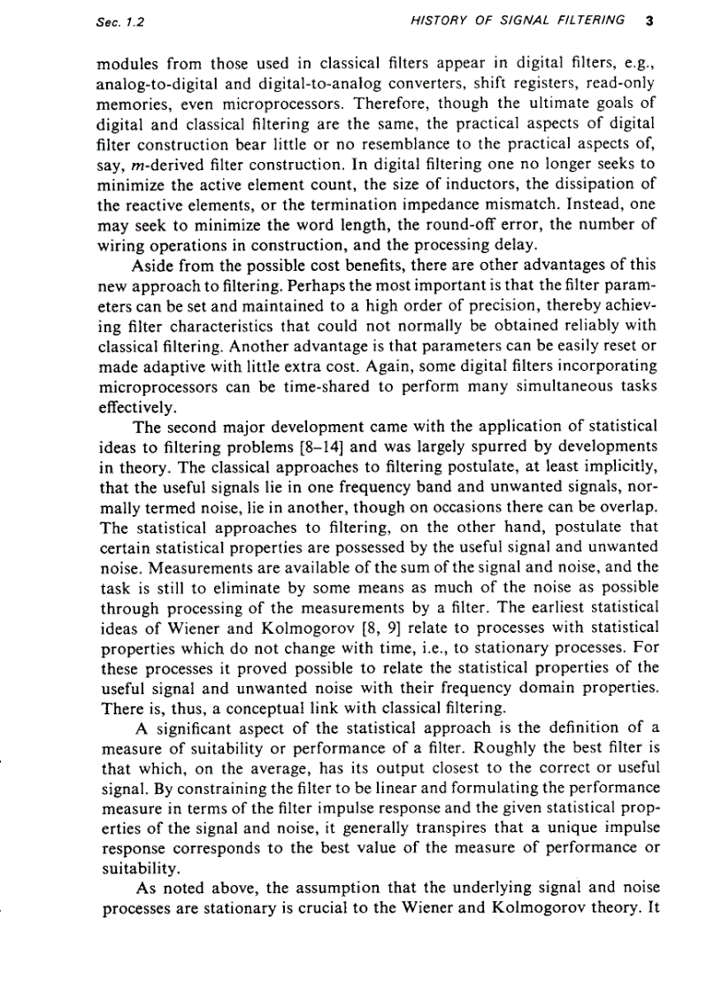 image for page Optimal Filtering