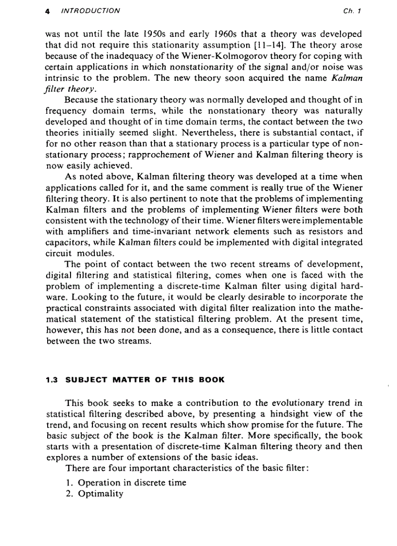 image for page Optimal Filtering