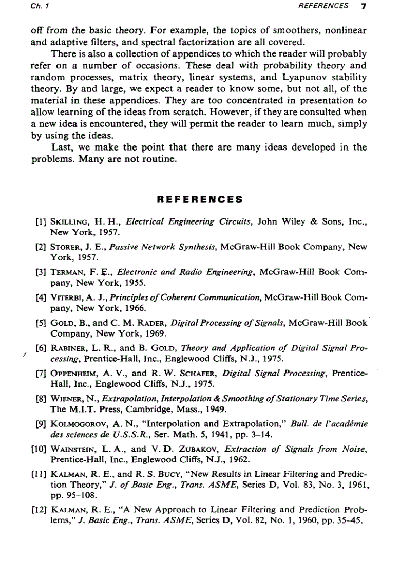 image for page Optimal Filtering