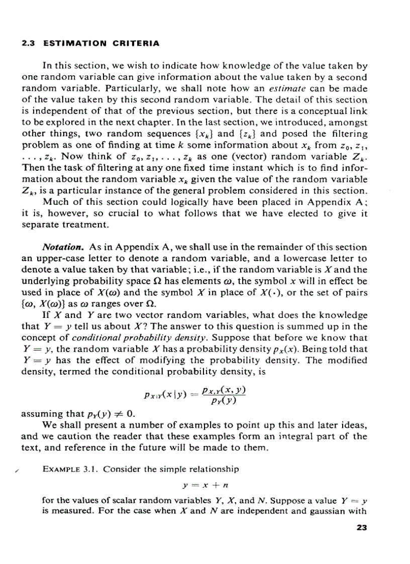 image for page Optimal Filtering