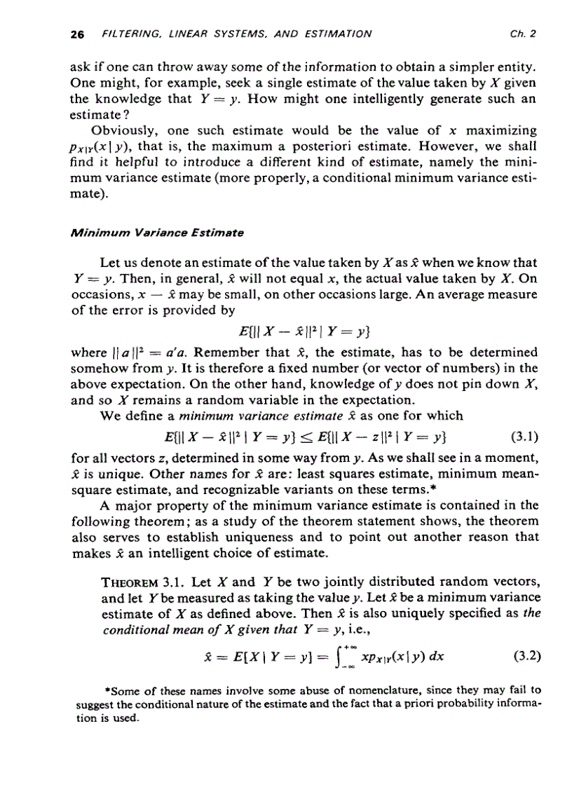 image for page Optimal Filtering