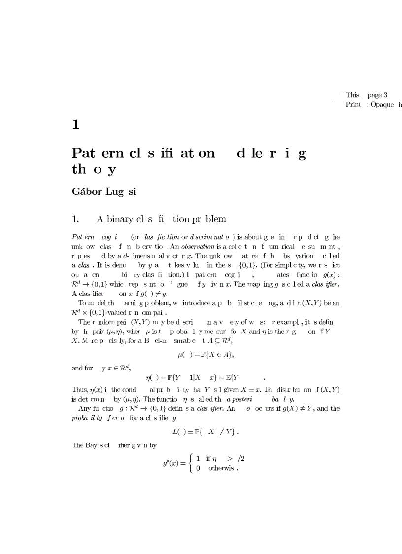 image for page Pattern Classification And Learning Theory