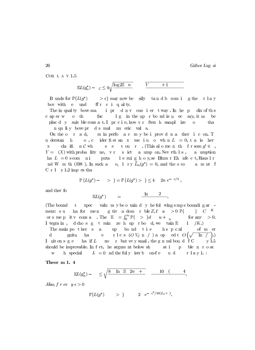 image for page Pattern Classification And Learning Theory