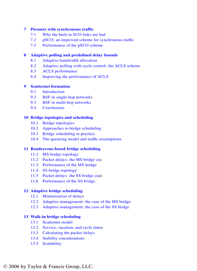 image for page Performance Modeling and Analysis of Bluetooth Networks Polling Scheduling and Traffic Control