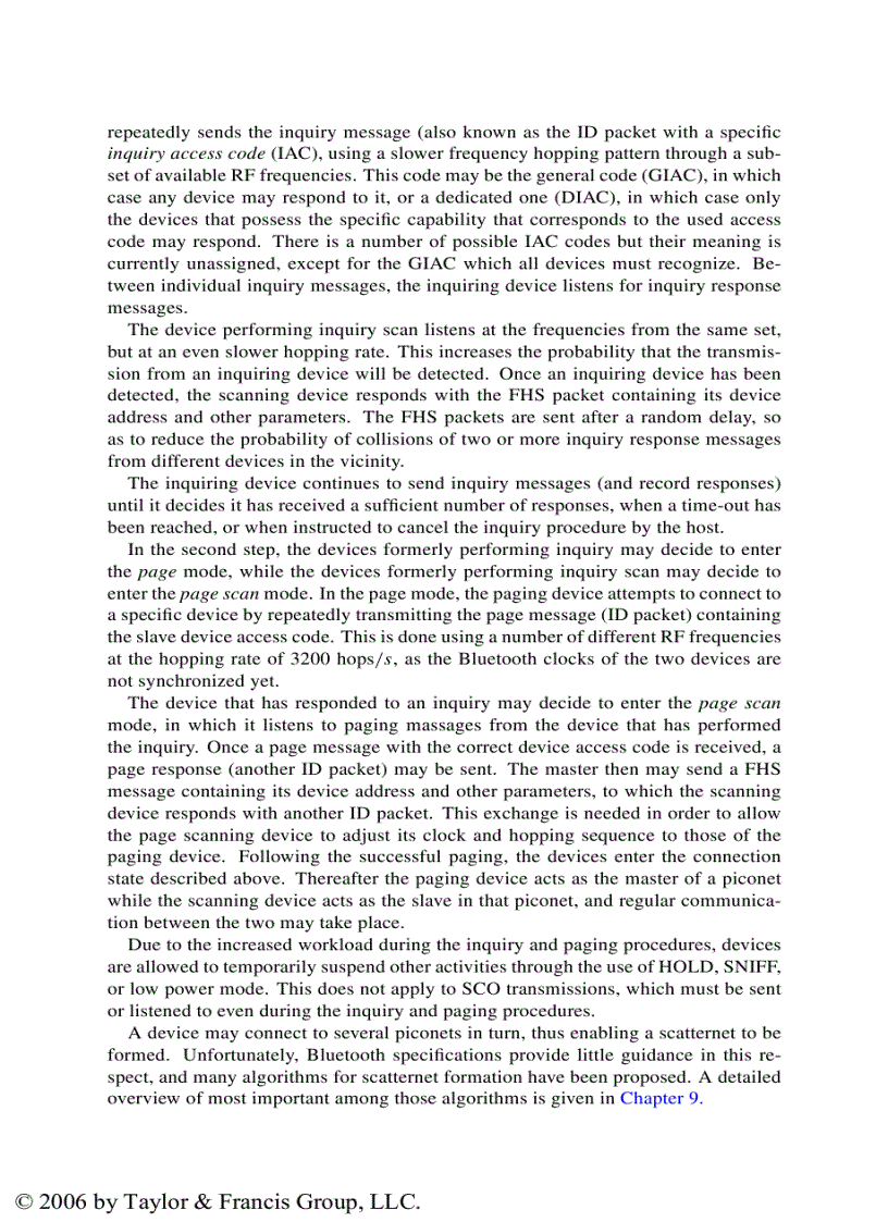 image for page Performance Modeling and Analysis of Bluetooth Networks Polling Scheduling and Traffic Control
