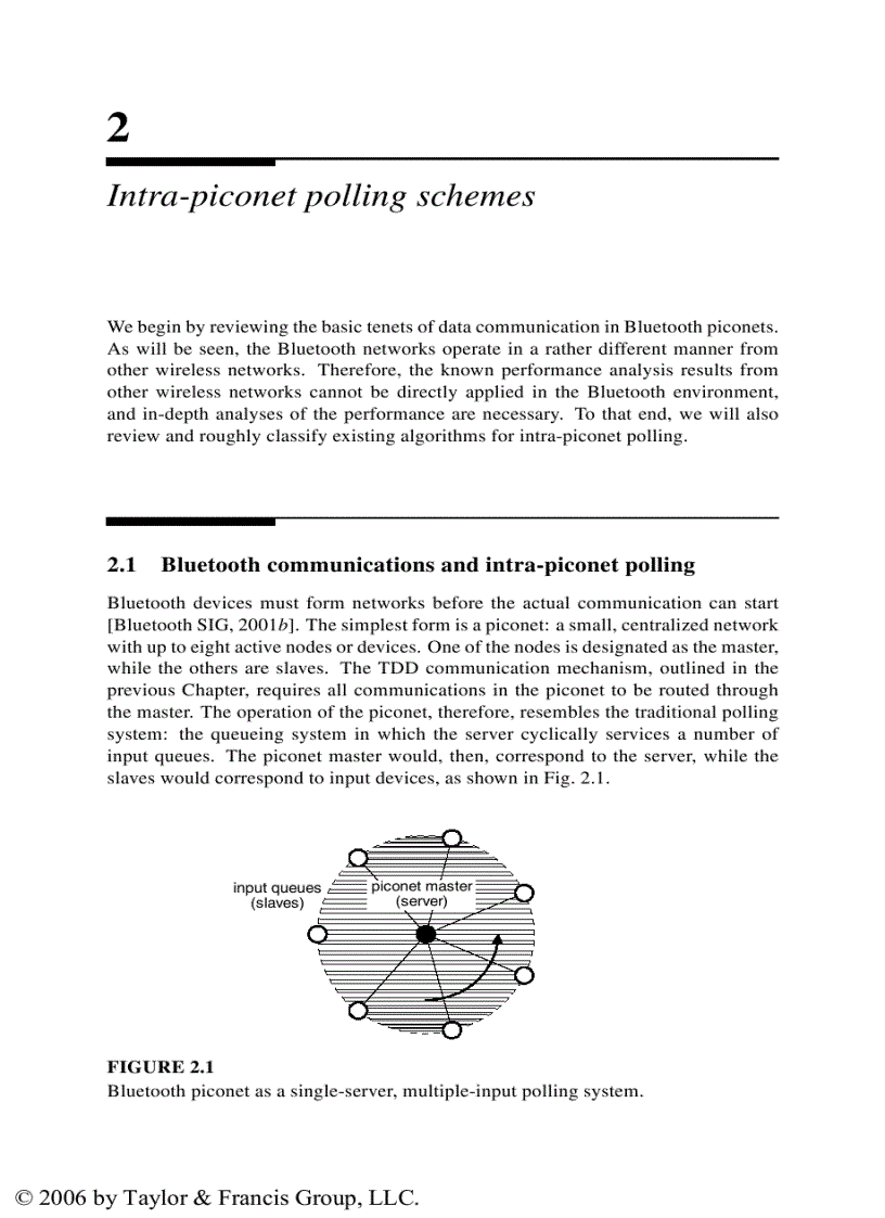 image for page Performance Modeling and Analysis of Bluetooth Networks Polling Scheduling and Traffic Control