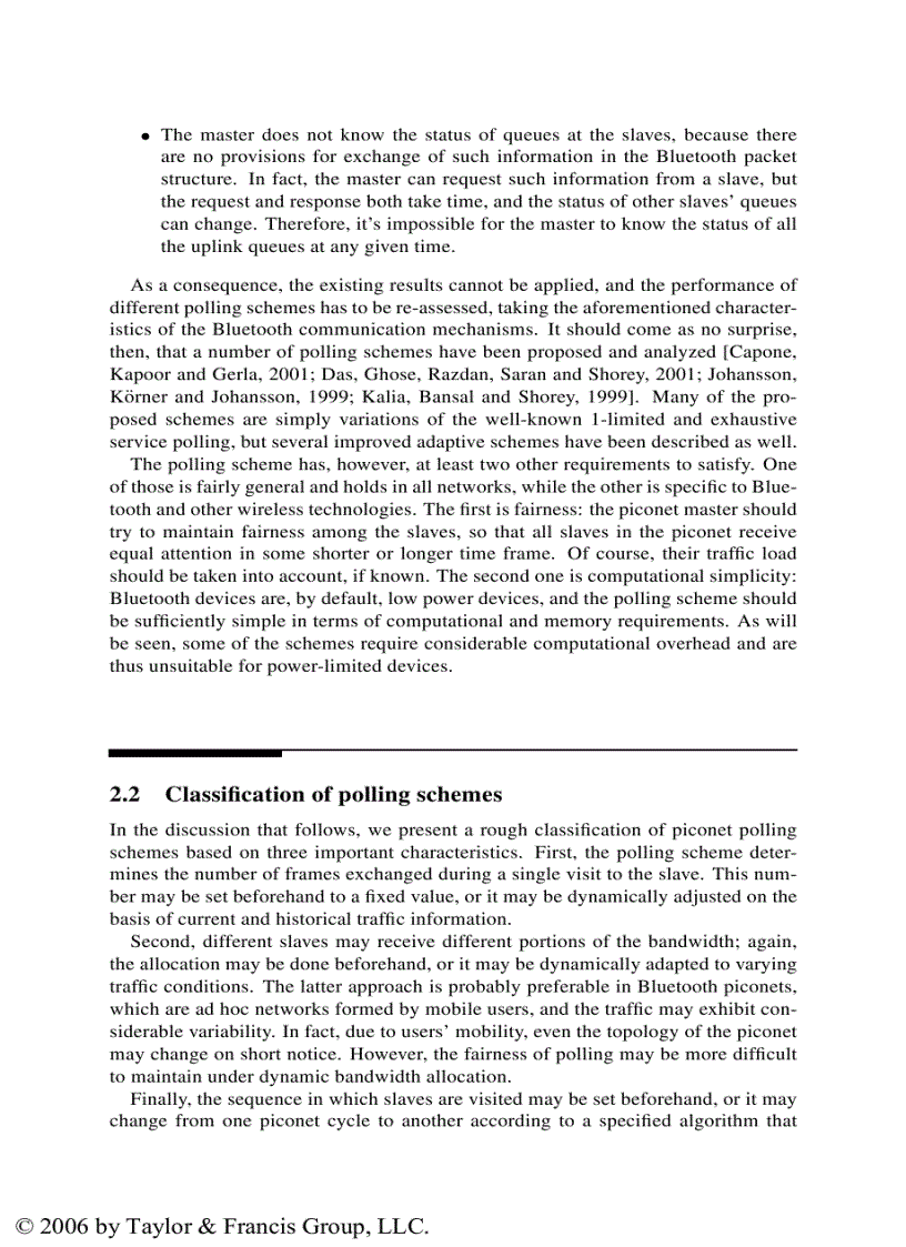 image for page Performance Modeling and Analysis of Bluetooth Networks Polling Scheduling and Traffic Control