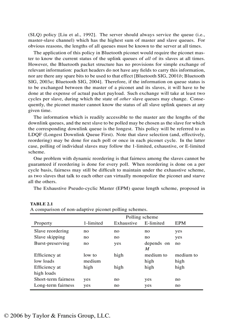 image for page Performance Modeling and Analysis of Bluetooth Networks Polling Scheduling and Traffic Control