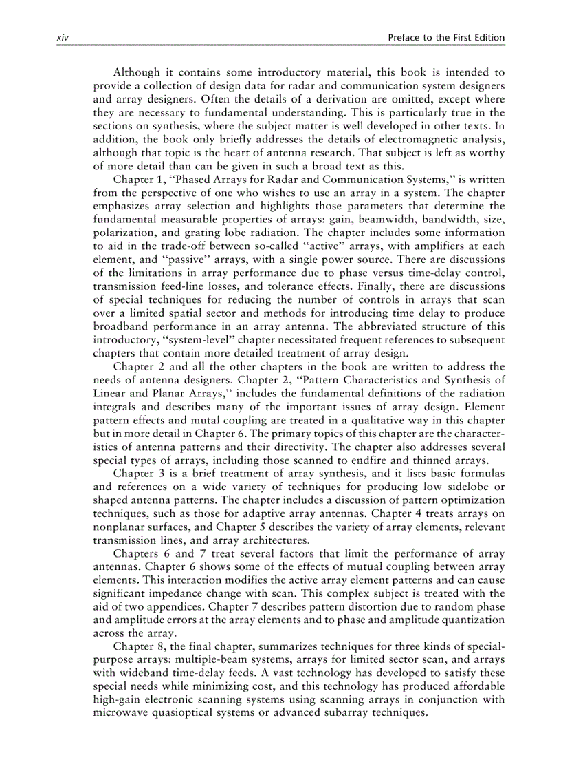 image for page Phased Array Antenna Handbook Second Edition