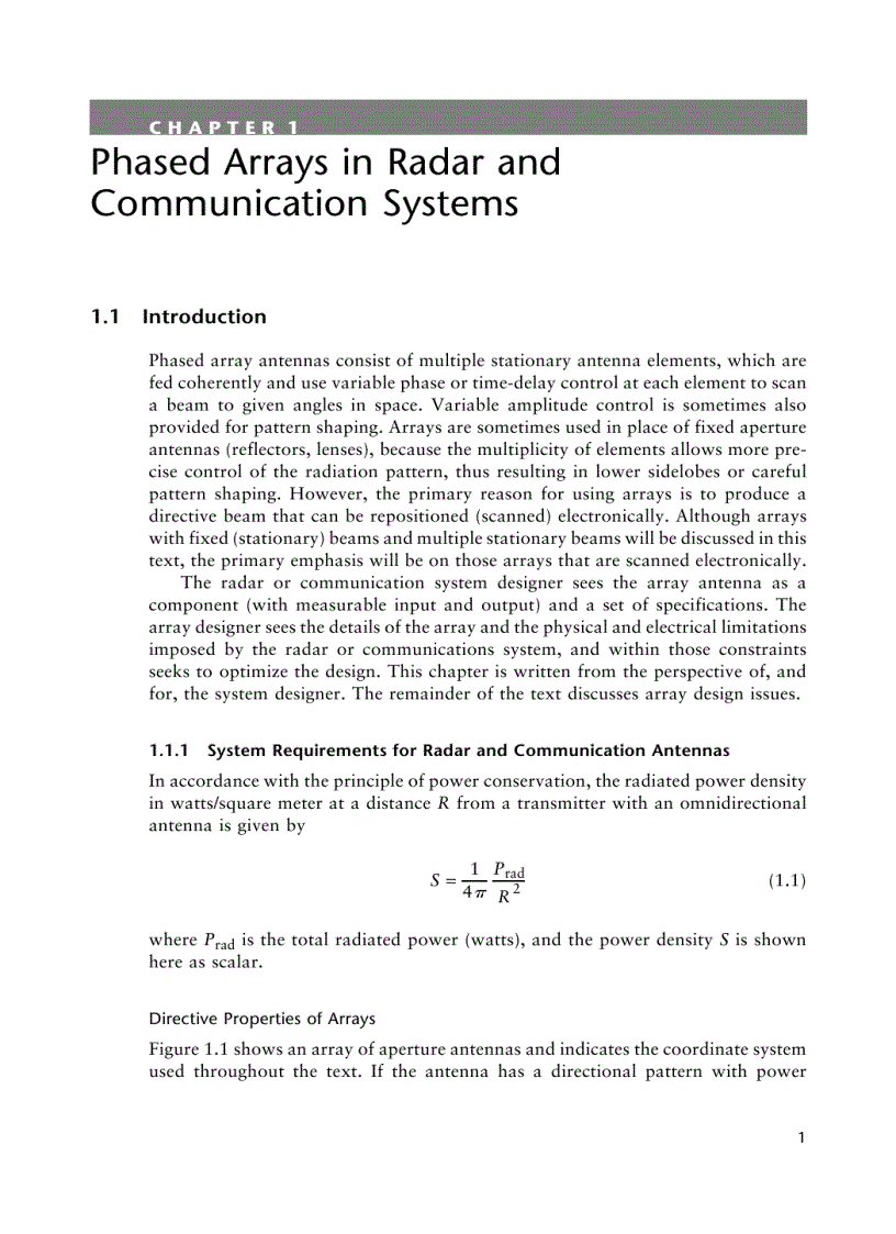 image for page Phased Array Antenna Handbook Second Edition