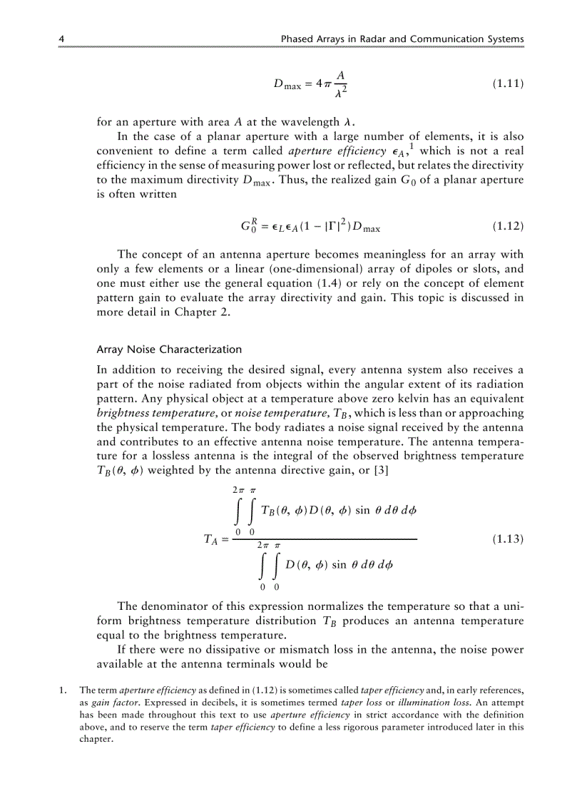 image for page Phased Array Antenna Handbook Second Edition
