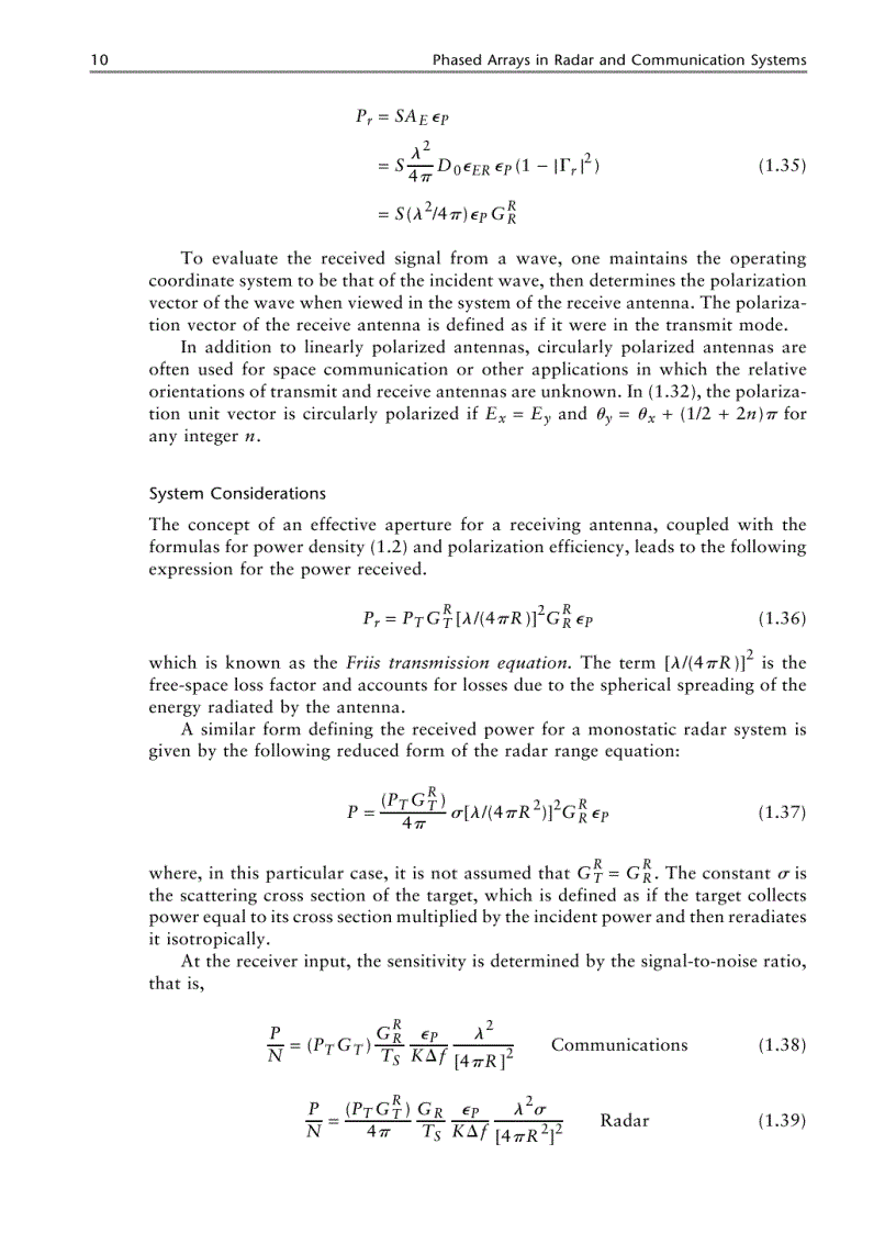 image for page Phased Array Antenna Handbook Second Edition