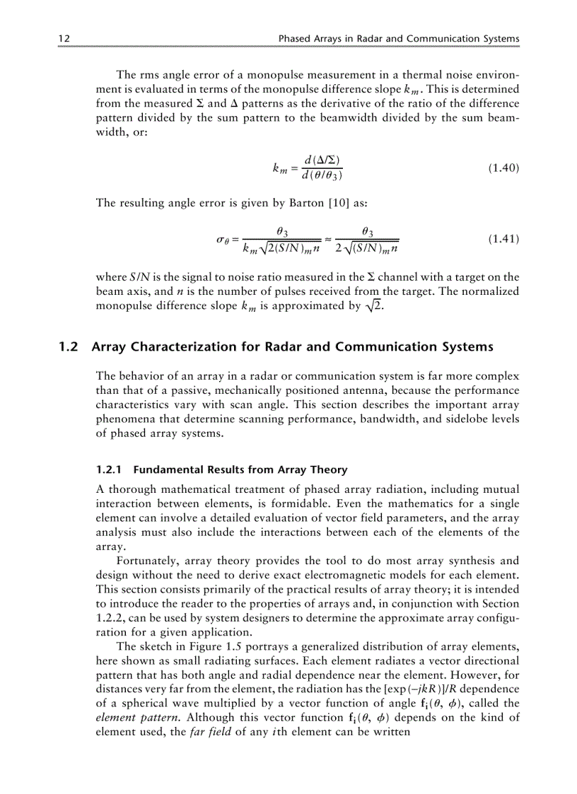 image for page Phased Array Antenna Handbook Second Edition