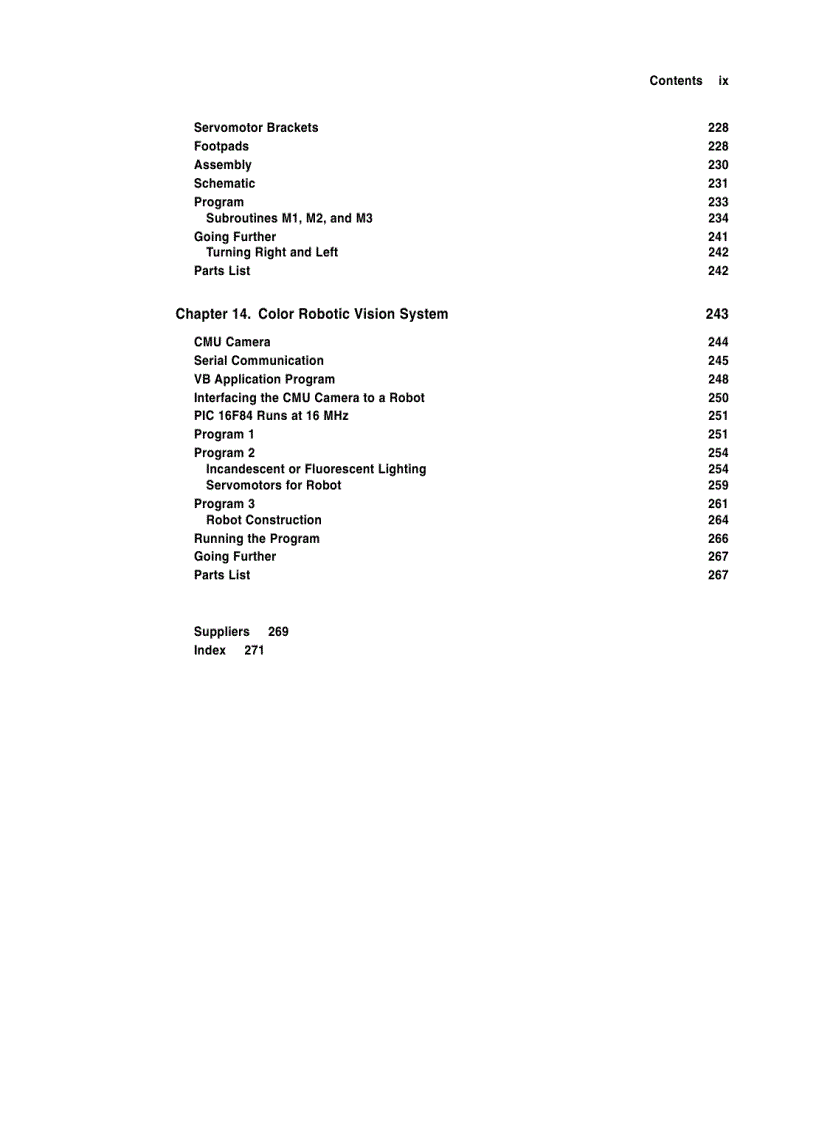 image for page PIC Robotics A Beginners Guide to Robotics Projects Using the PIC Micro