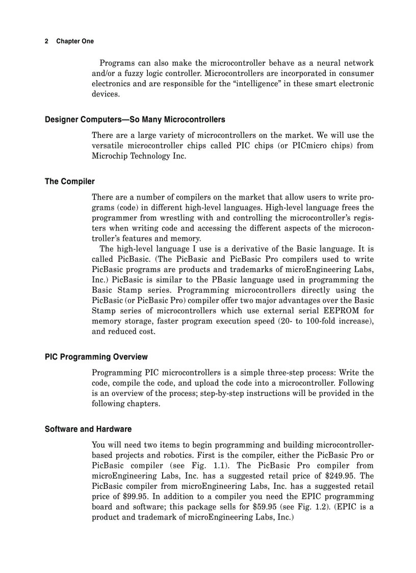 image for page PIC Robotics A Beginners Guide to Robotics Projects Using the PIC Micro