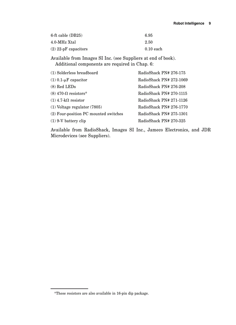 image for page PIC Robotics A Beginners Guide to Robotics Projects Using the PIC Micro