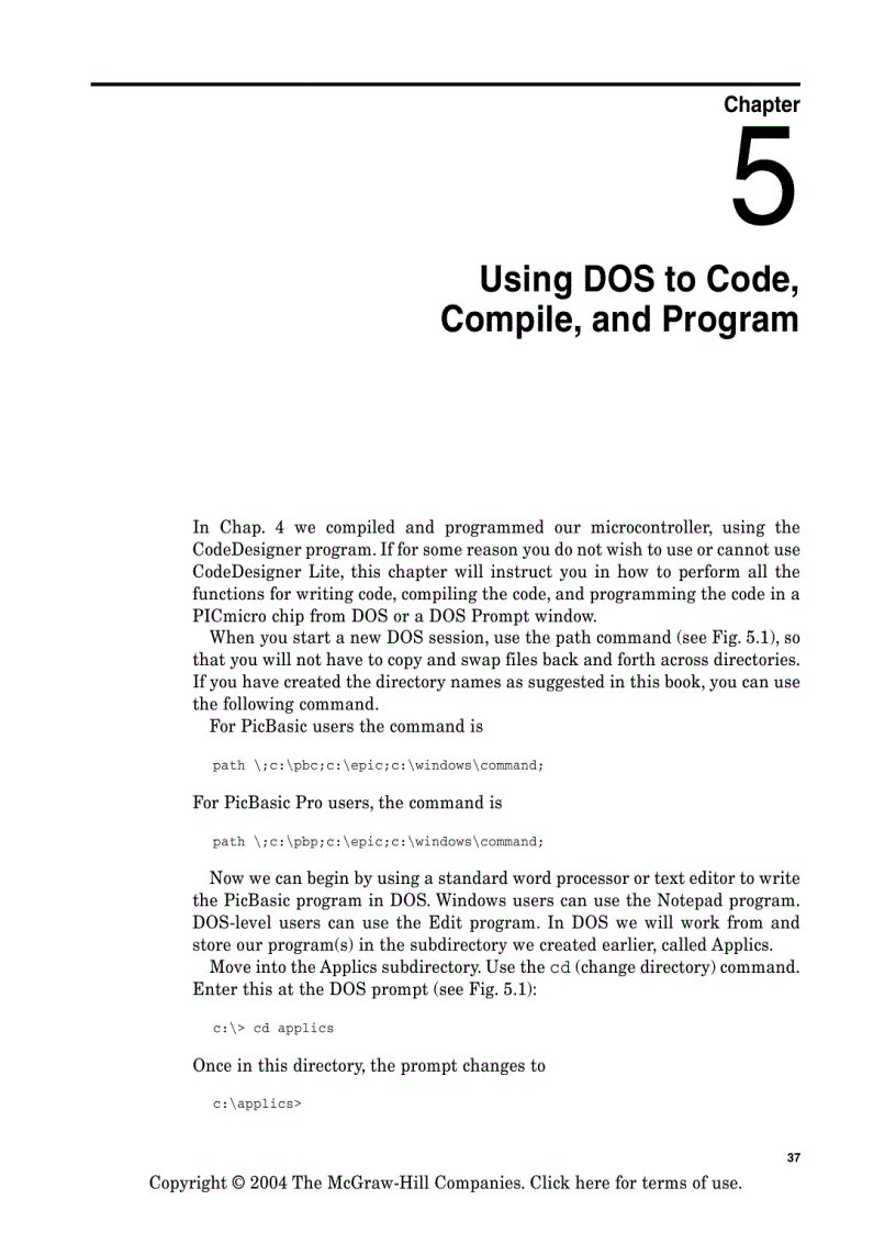 image for page PIC Robotics A Beginners Guide to Robotics Projects Using the PIC Micro