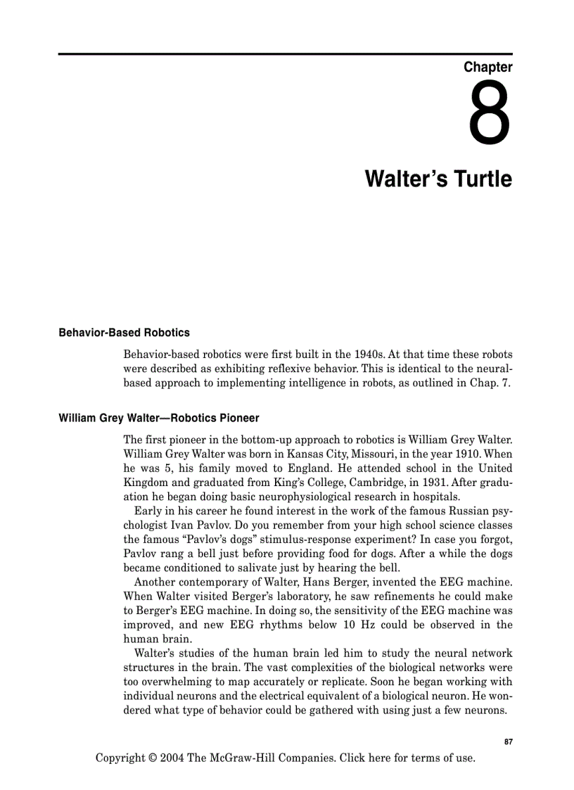 image for page PIC Robotics A Beginners Guide to Robotics Projects Using the PIC Micro