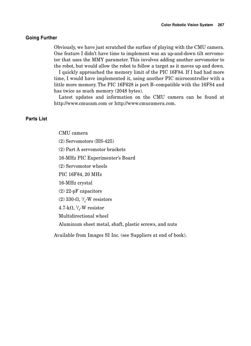 image for page PIC Robotics A Beginners Guide to Robotics Projects Using the PIC Micro