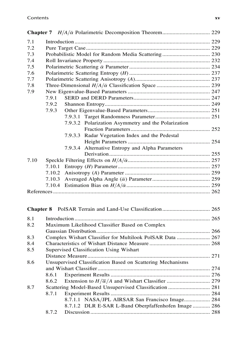 image for page Polarimetric Radar Imaging From Basics to Applications Optical Science and Engineering