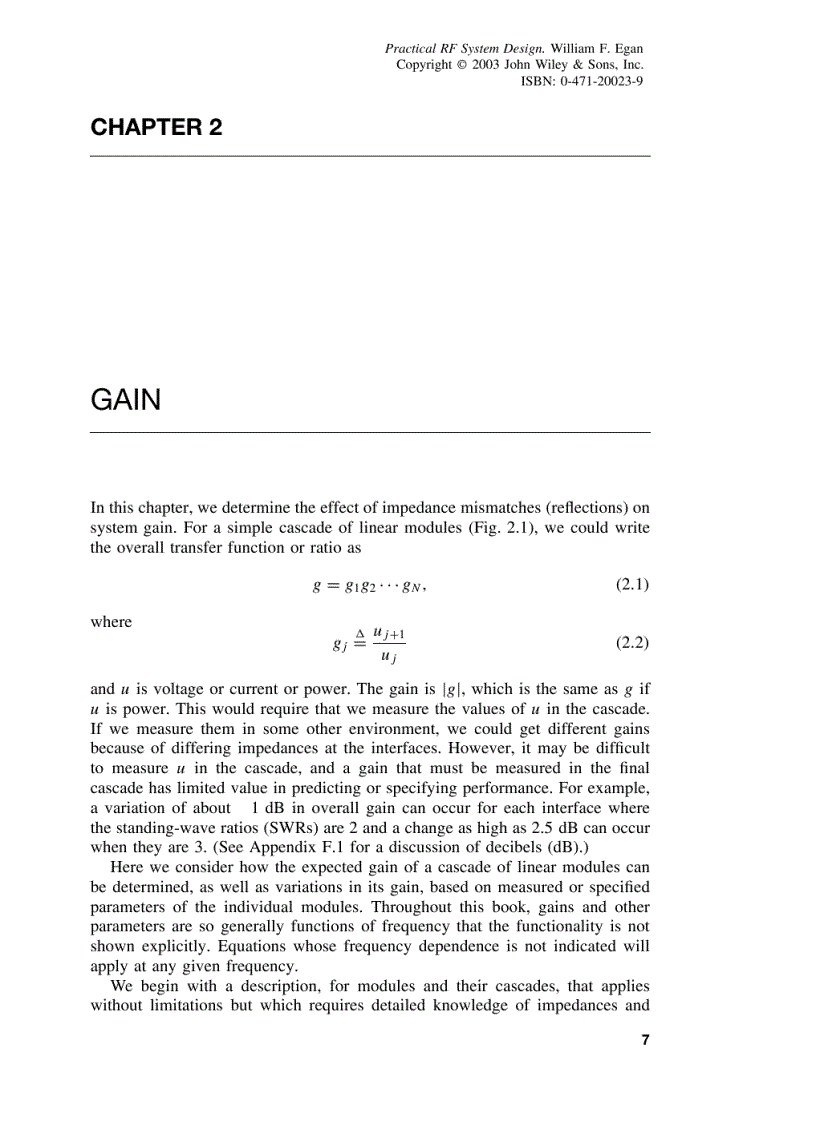 image for page Practical Rf System Design