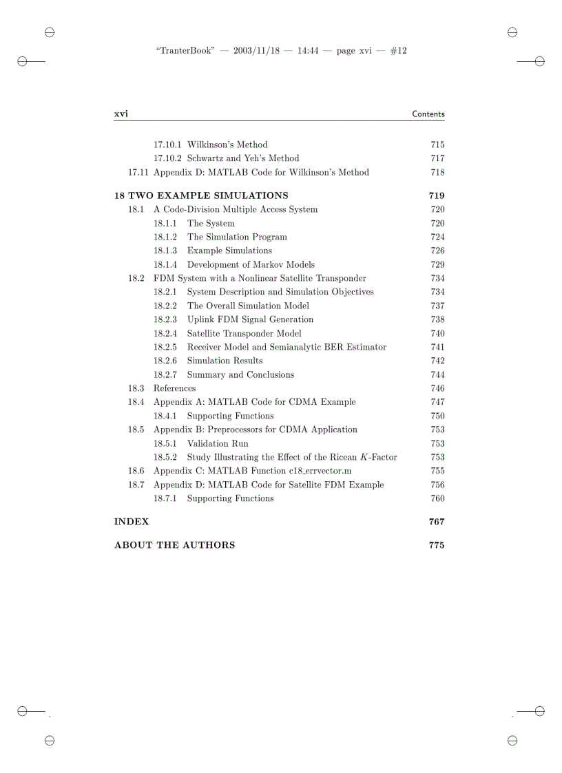 image for page Principles of Communication Systems Simulation with Wireless Applications