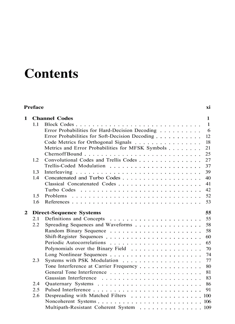 image for page Principles of Spread Spectrum Communication Systems