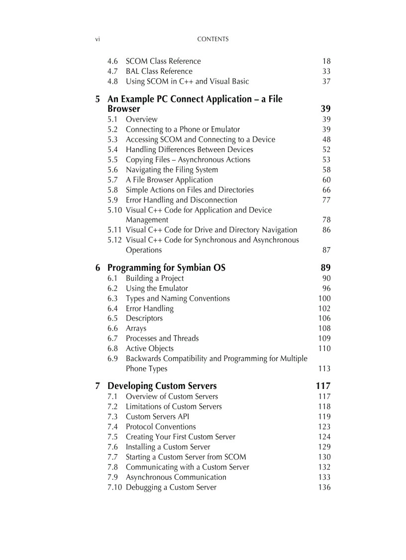 image for page Programming PC Connectivity Applications for Symbian OS Smartphone Synchronization and Connectivity for Enterprise and Application Developers