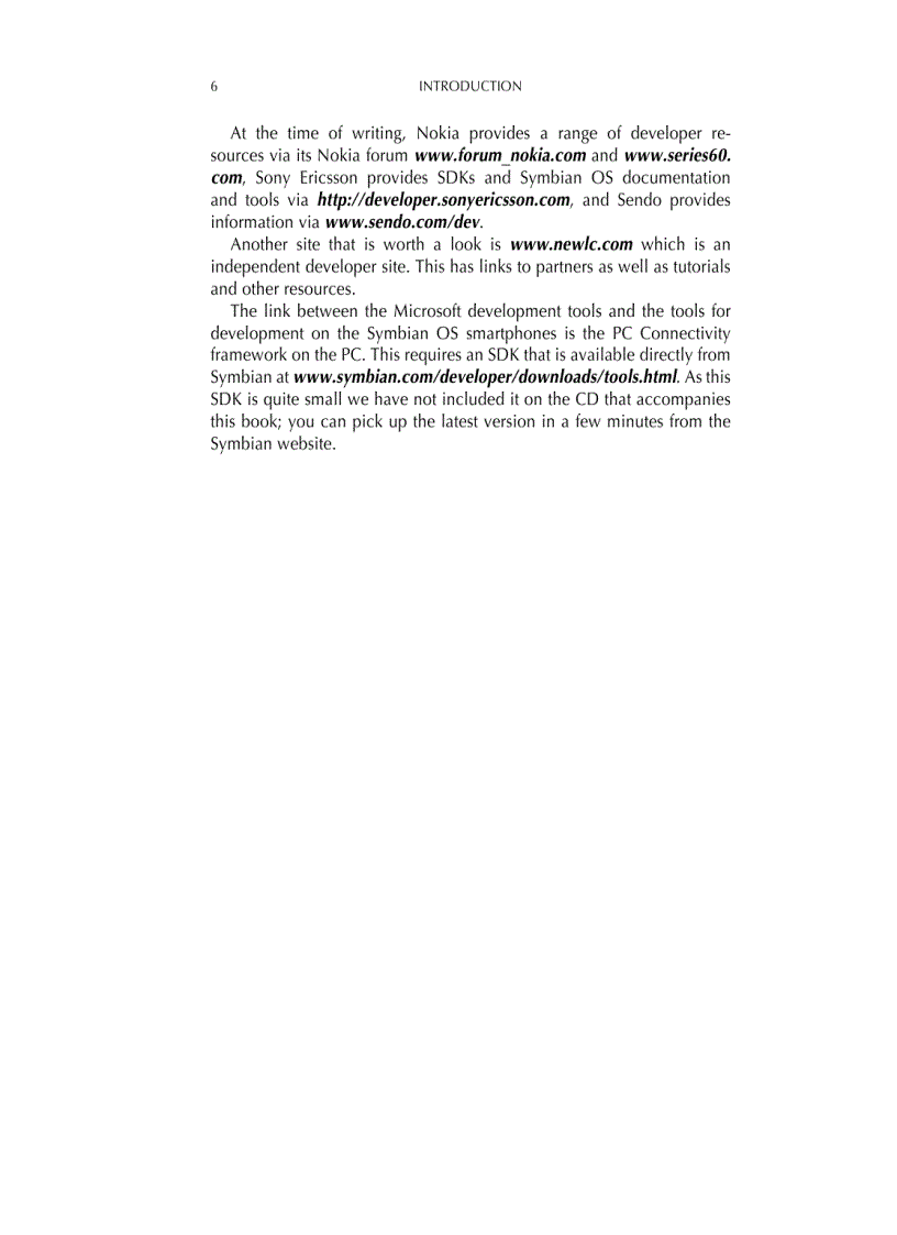 image for page Programming PC Connectivity Applications for Symbian OS Smartphone Synchronization and Connectivity for Enterprise and Application Developers