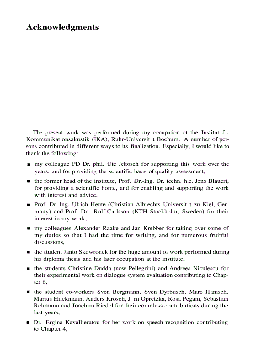 image for page Quality of Telephone Based Spoken Dialogue Systems