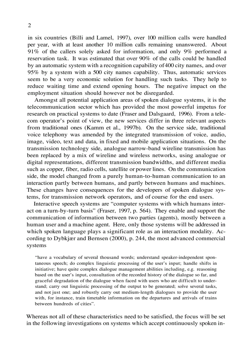 image for page Quality of Telephone Based Spoken Dialogue Systems