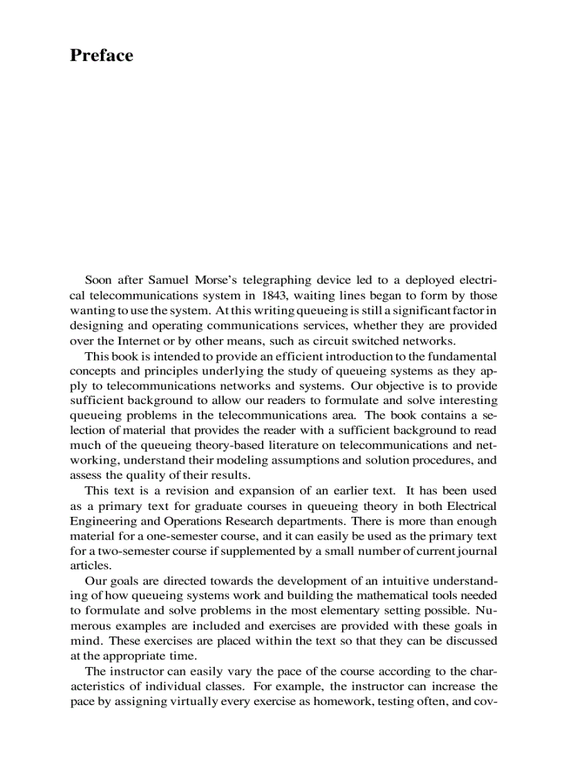 image for page Queueing Theory with Applications to Packet Telecommunication
