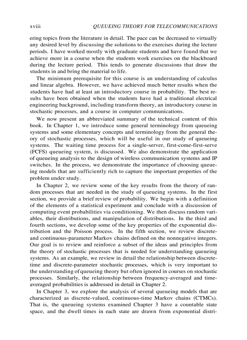 image for page Queueing Theory with Applications to Packet Telecommunication