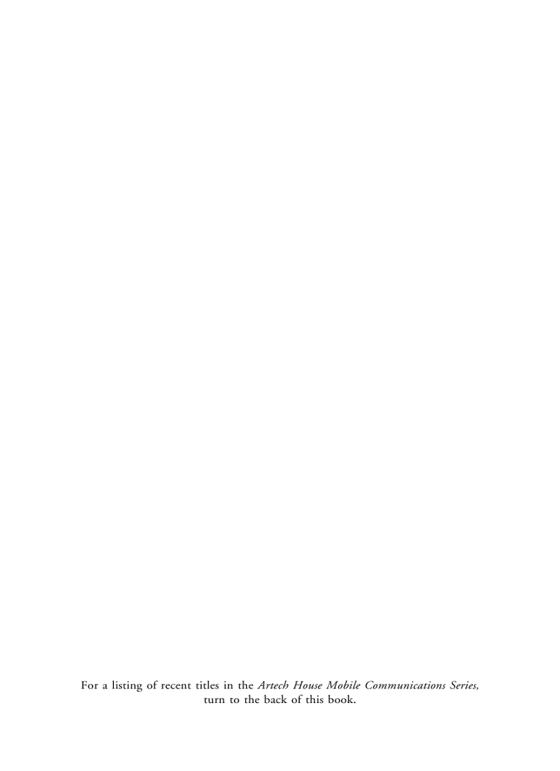 image for page Radio Engineering for Wireless Communication and Sensor Applications