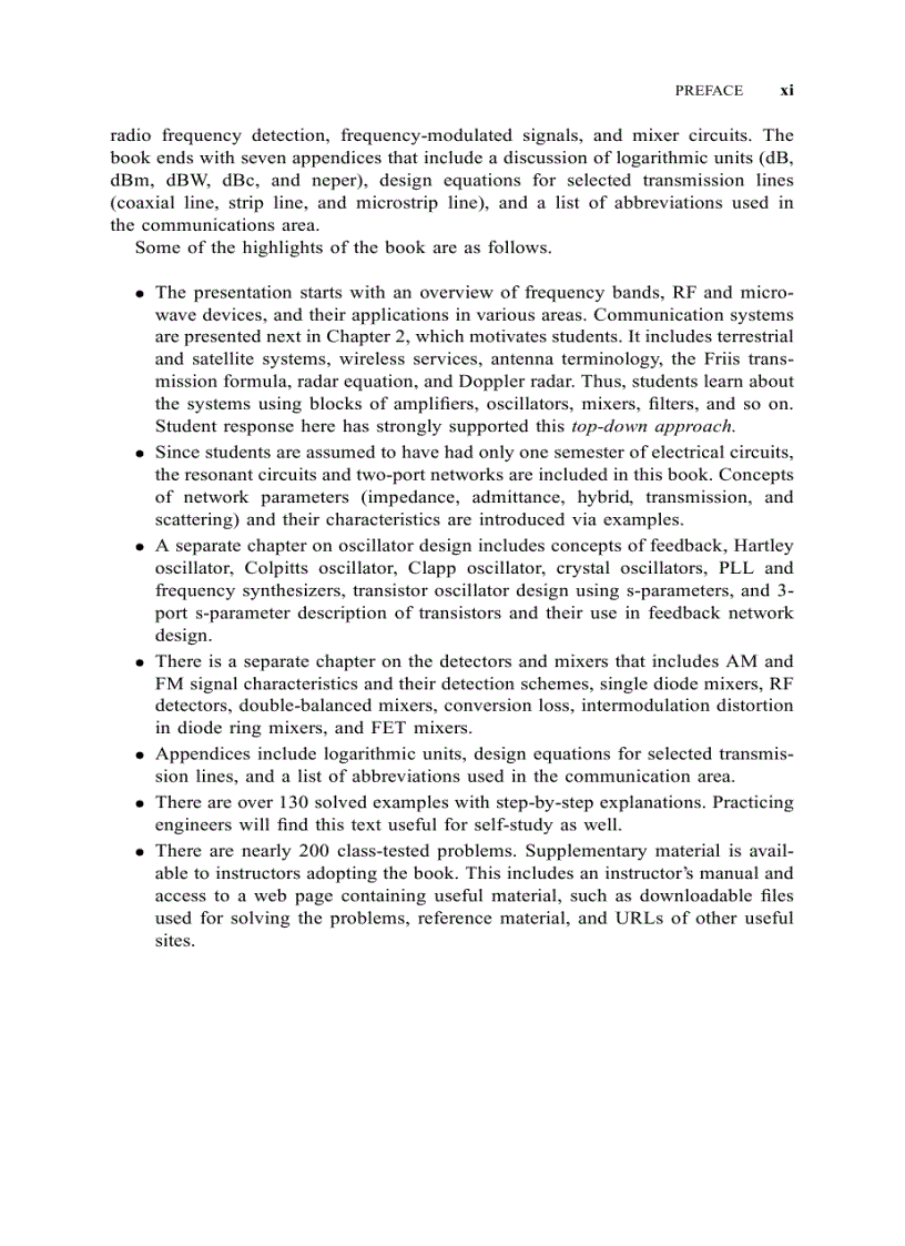 image for page Radio Frequency and Microwave Communication Circuits Analysis and Design 1