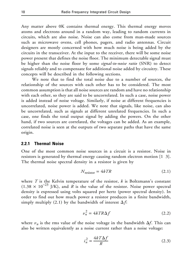 image for page Radio Frequency Integrated Circuit Design