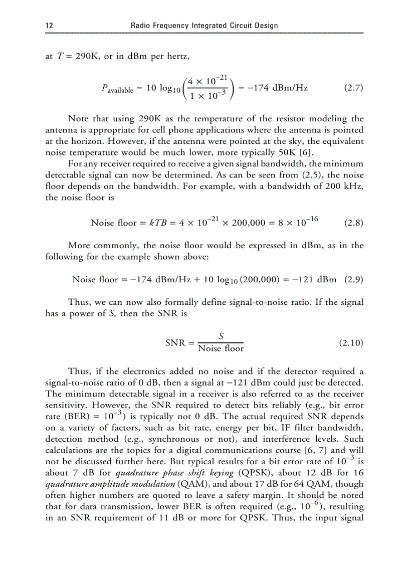 image for page Radio Frequency Integrated Circuit Design