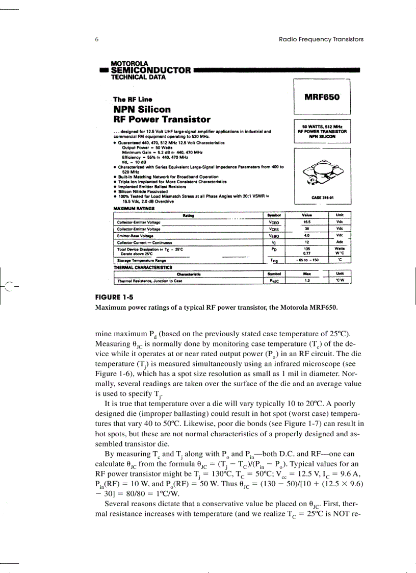 image for page Radio Frequency Transistors Second Edition Principles and Practical Applications