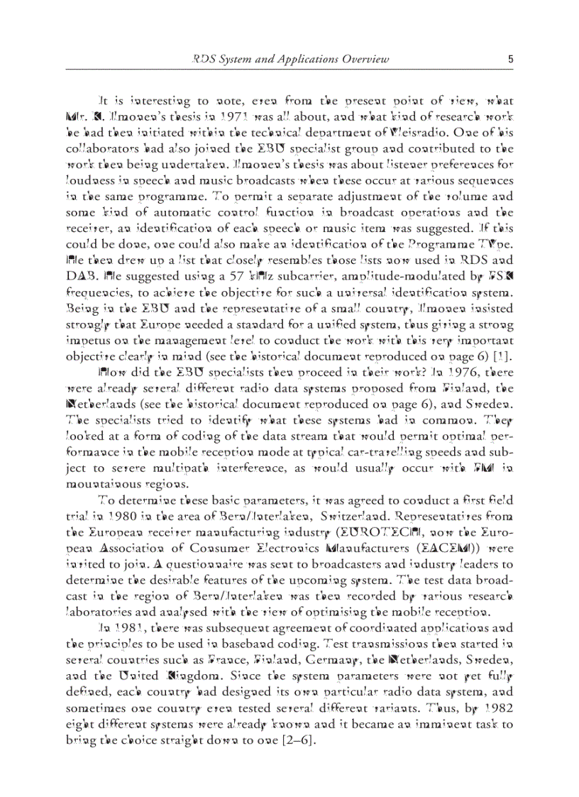 image for page RDS The Radio Data System