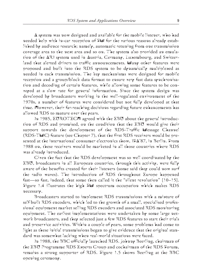 image for page RDS The Radio Data System