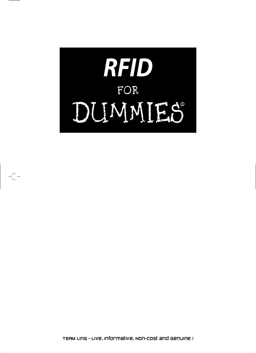 RFID For Dummies