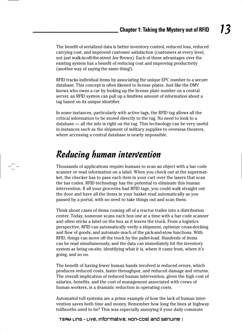 image for page RFID For Dummies