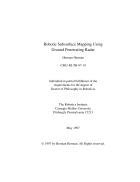 Robotic Subsurface Mapping Using gpr