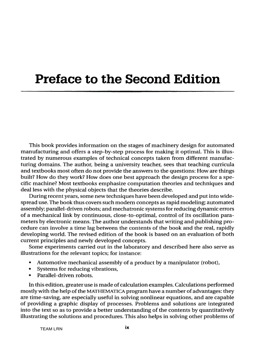 image for page Robotics Designing the Mechanisms for Automated Machinery Second Ed