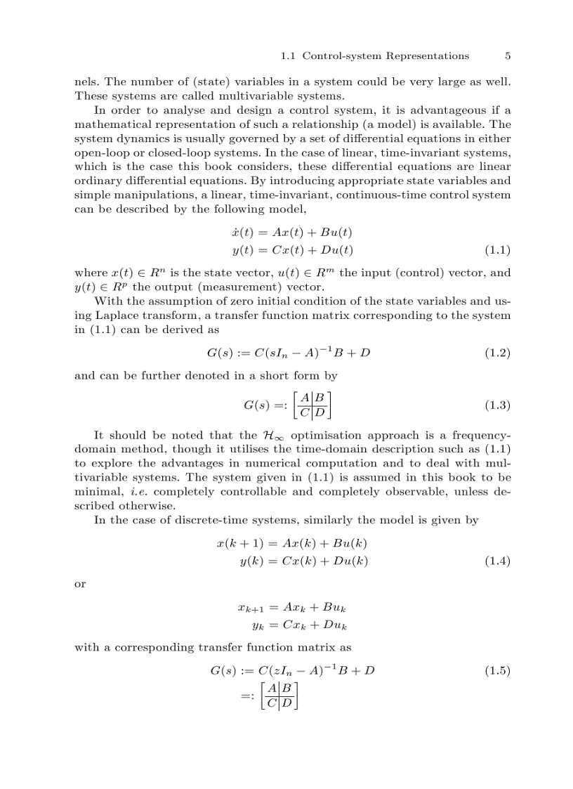 image for page Robust Control Design with MATLAB