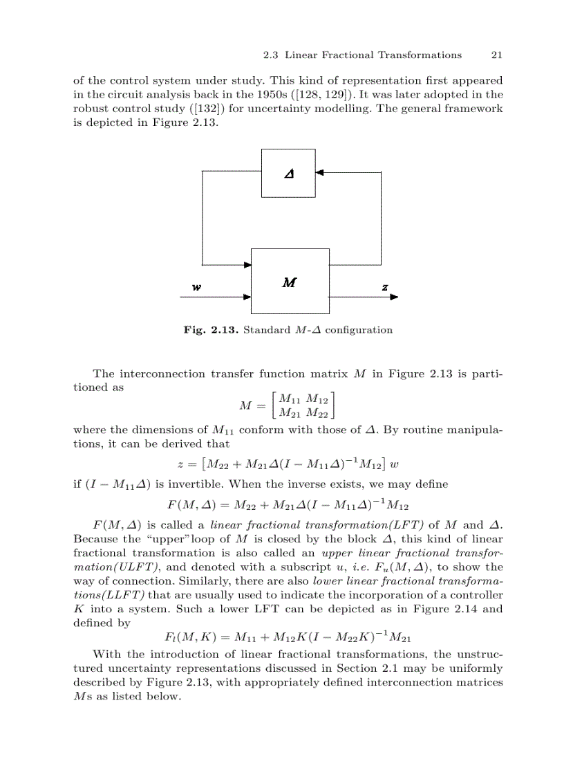 image for page Robust Control Design with MATLAB