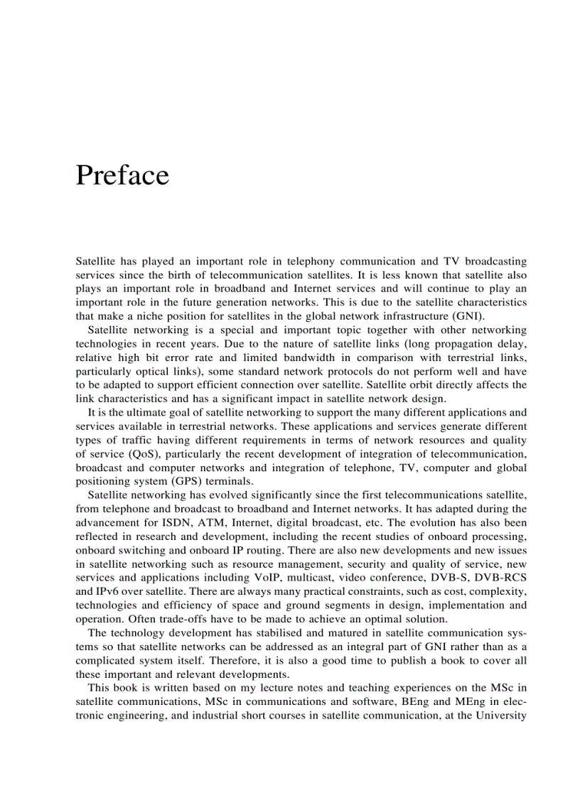 image for page Satellite Networking Principles and Protocols