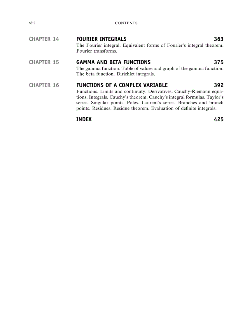 image for page Schaum s Outline of Advanced Calculus Second Edition