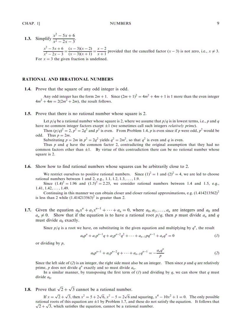 image for page Schaum s Outline of Advanced Calculus Second Edition
