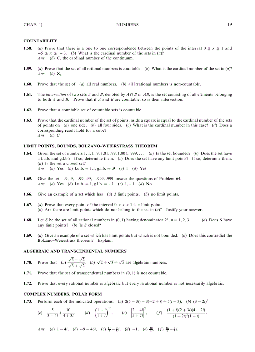 image for page Schaum s Outline of Advanced Calculus Second Edition